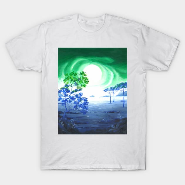 Blue Plains 2021 T-Shirt by Art by Veya